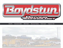 Tablet Screenshot of boydstun.com